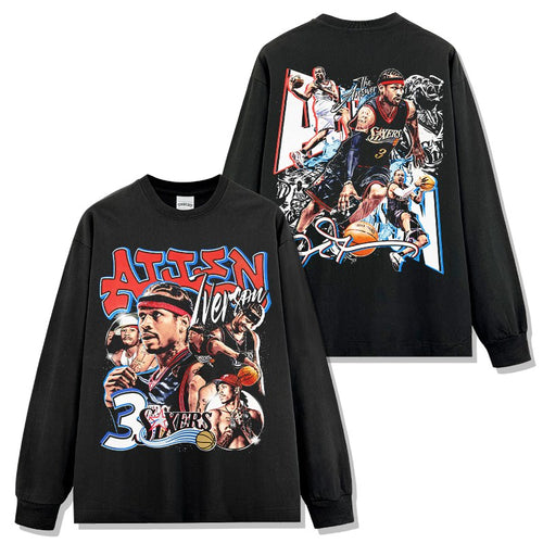 ALLEN IVERSON LONG SLEEVE – שחור