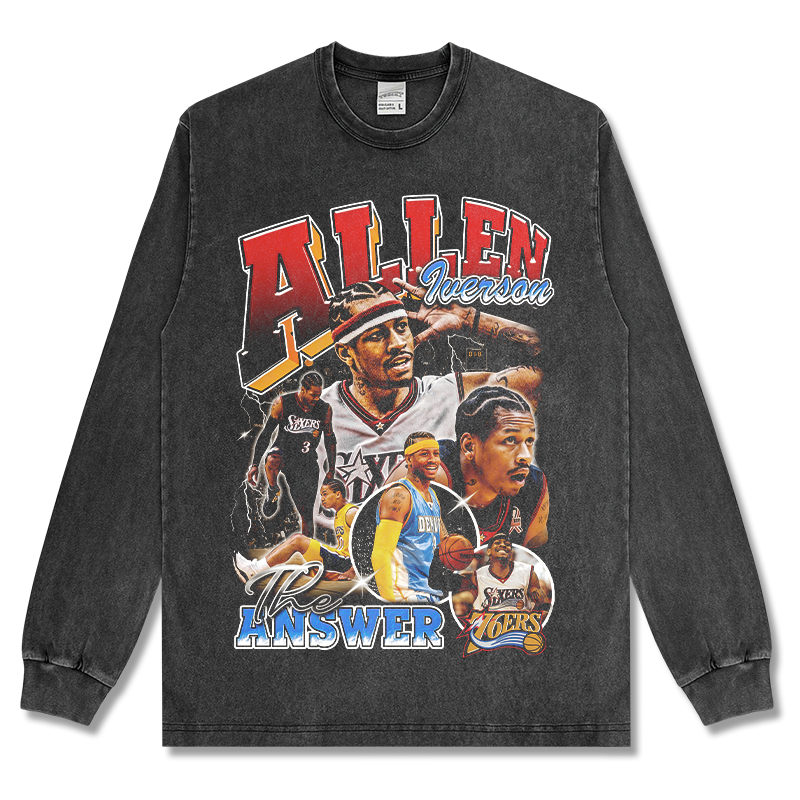 ALLEN IVERSON LONG SLEEVE · GAME 7