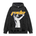 JADON SANCHO VINTAGE HOODIE – שחור שטוף