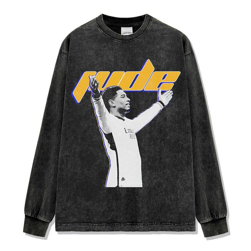 JADON SANCHO LONG SLEEVE – שחור שטוף