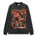 JAYLEN BROWN LONG SLEEVE – שחור שטוף