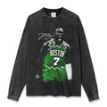 JAYLEN BROWN LONG SLEEVE – שחור שטוף