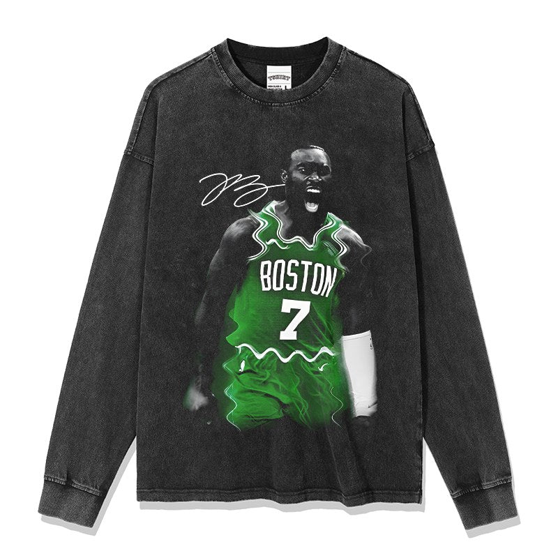 JAYLEN BROWN LONG SLEEVE · BUZZER BEATER