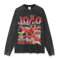 JOÃO NEVES LONG SLEEVE – שחור שטוף