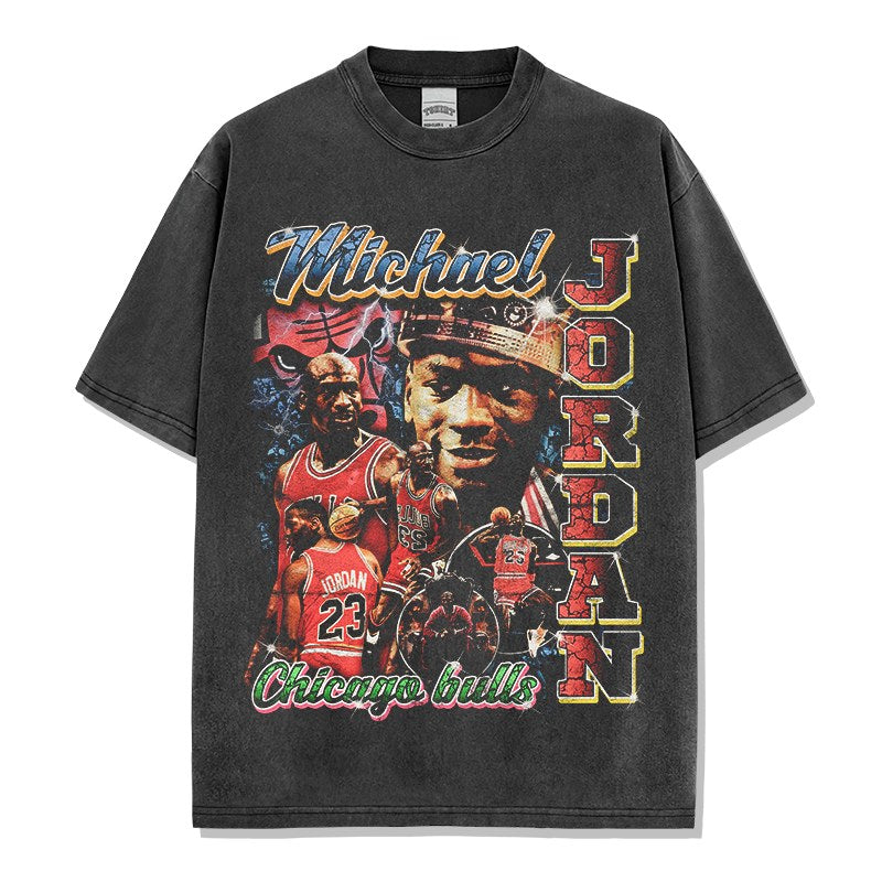 MICHAEL JORDAN VINTAGE TEE · AIRBORNE
