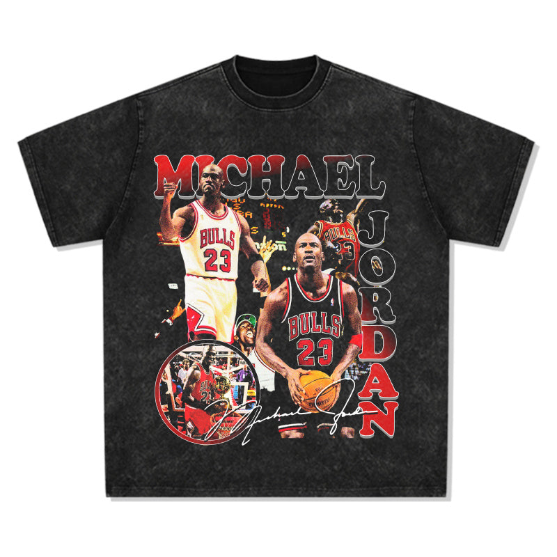 MICHAEL JORDAN VINTAGE TEE · NUMBER ONE
