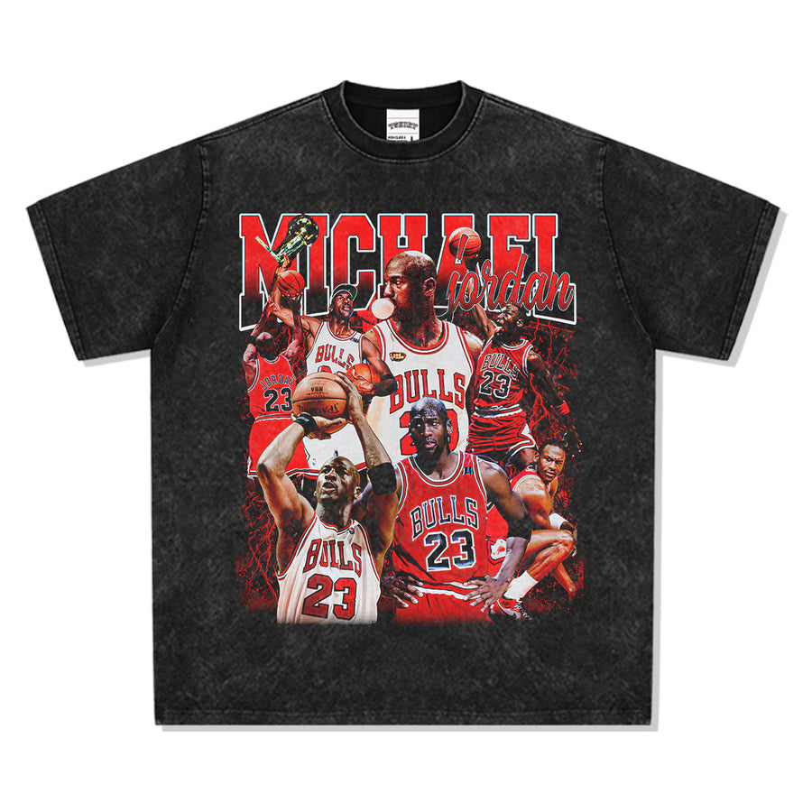 MICHAEL JORDAN VINTAGE TEE · BLACKTOP