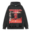 MICHAEL JORDAN VINTAGE HOODIE – שחור שטוף