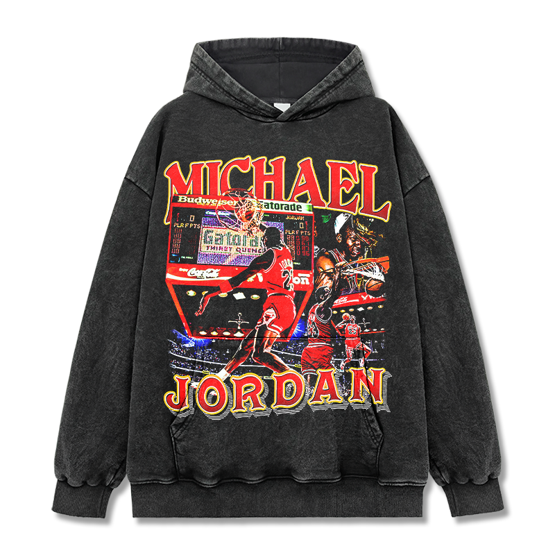 MICHAEL JORDAN VINTAGE HOODIE · NIGHT SHIFT