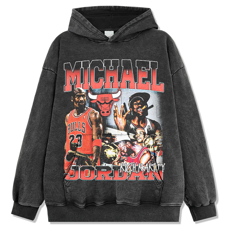 MICHAEL JORDAN VINTAGE HOODIE · FLASH