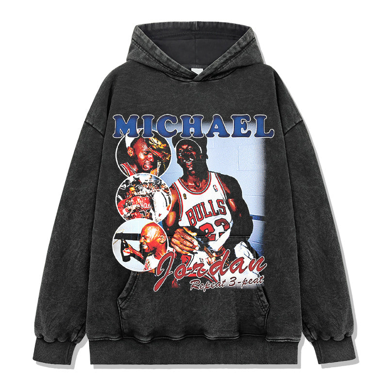 MICHAEL JORDAN VINTAGE HOODIE · BOOM