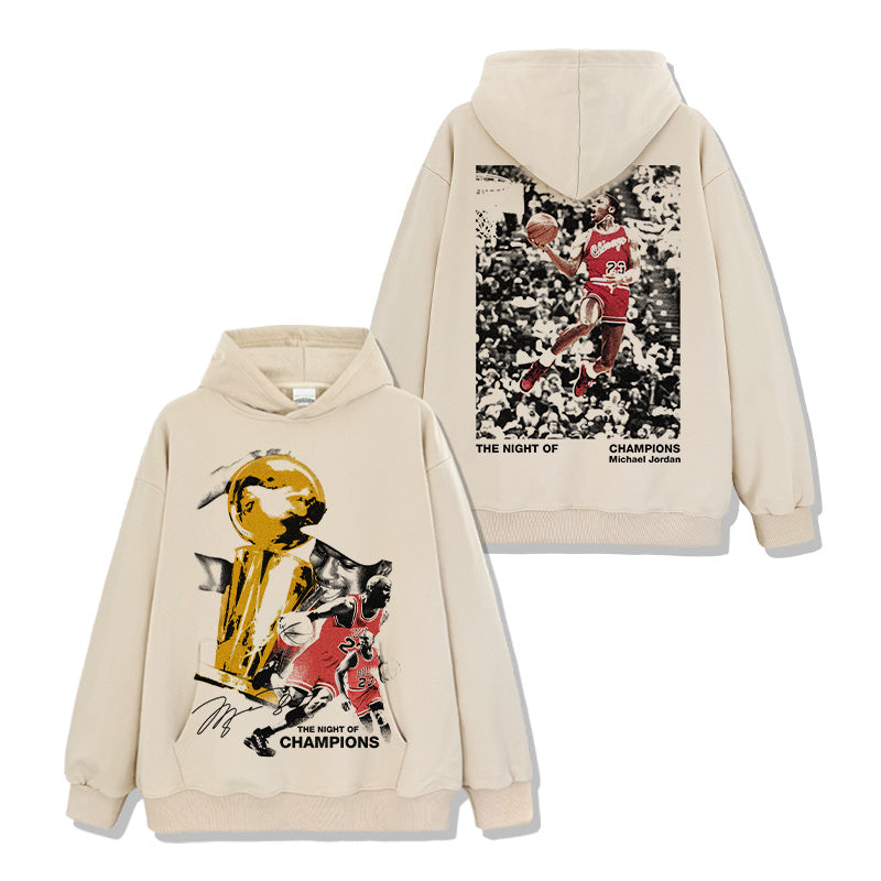 MICHAEL JORDAN VINTAGE HOODIE · CITY LIGHTS