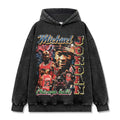 MICHAEL JORDAN VINTAGE HOODIE – שחור שטוף