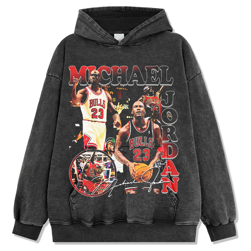 MICHAEL JORDAN VINTAGE HOODIE · NUMBER ONE
