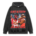 MICHAEL JORDAN VINTAGE HOODIE – שחור שטוף