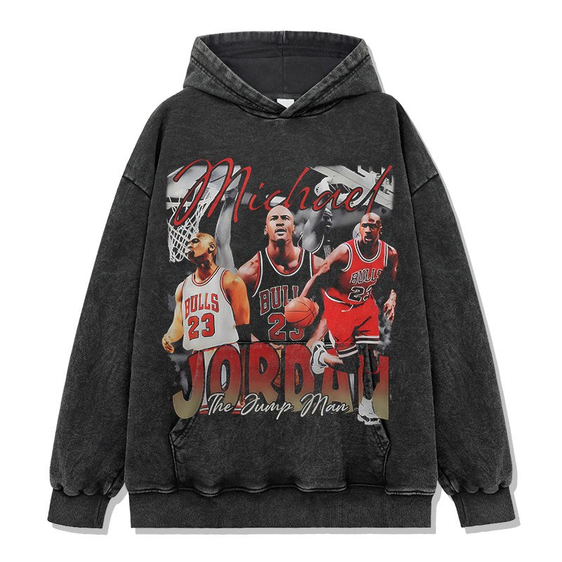 MICHAEL JORDAN VINTAGE HOODIE · TIP OFF
