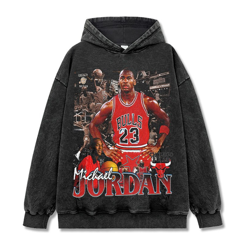 MICHAEL JORDAN VINTAGE HOODIE · ICE COLD