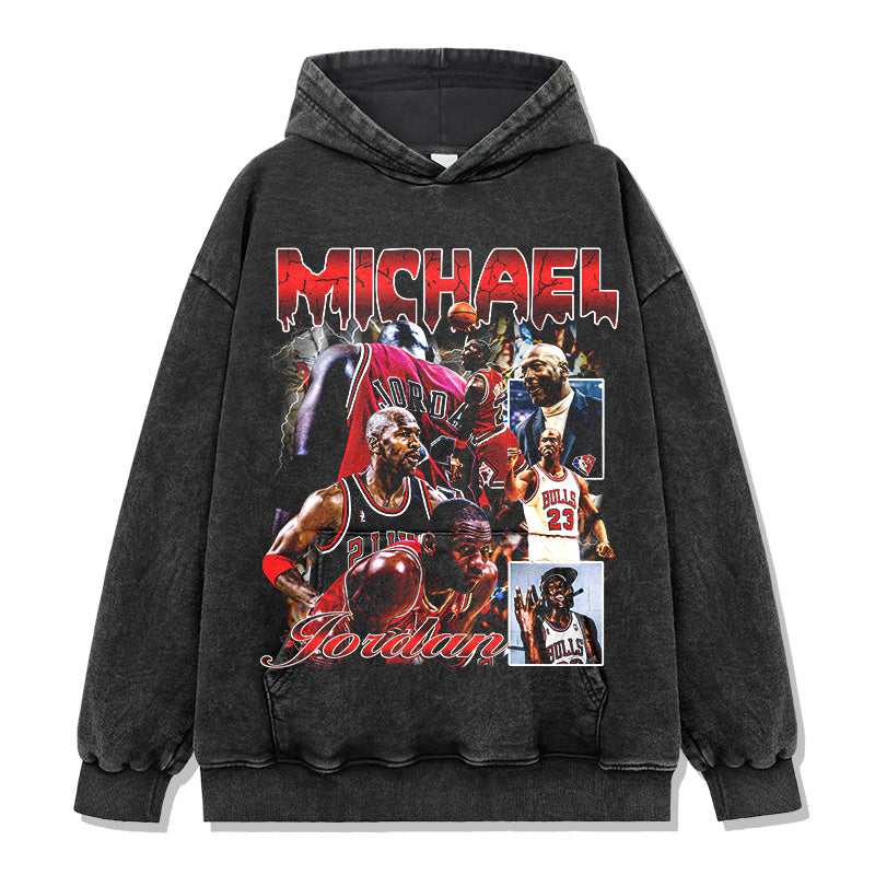 MICHAEL JORDAN VINTAGE HOODIE · FOREVER