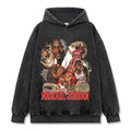 MICHAEL JORDAN VINTAGE HOODIE – שחור שטוף