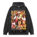 MICHAEL JORDAN VINTAGE HOODIE – שחור שטוף