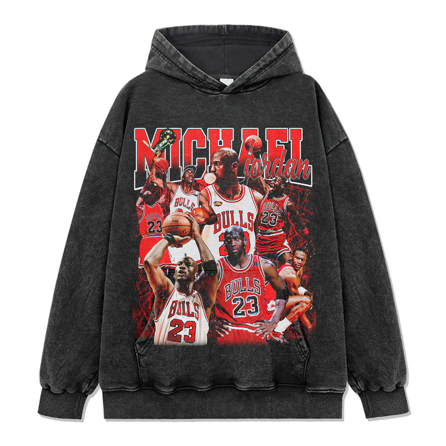 MICHAEL JORDAN VINTAGE HOODIE · BLACKTOP