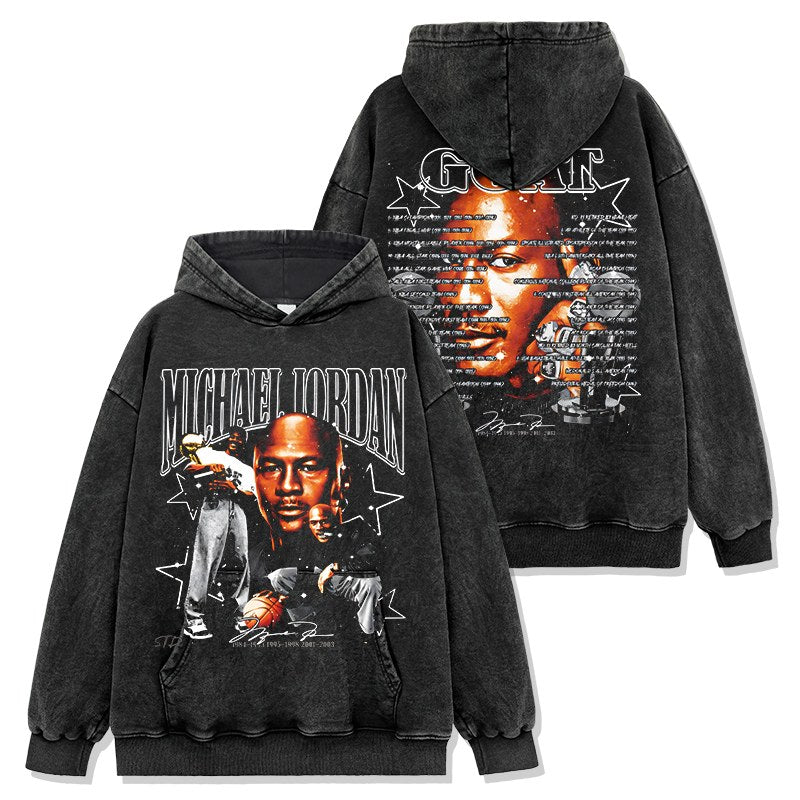 MICHAEL JORDAN VINTAGE HOODIE · SLAM DUNK