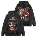 MICHAEL JORDAN VINTAGE HOODIE – שחור שטוף