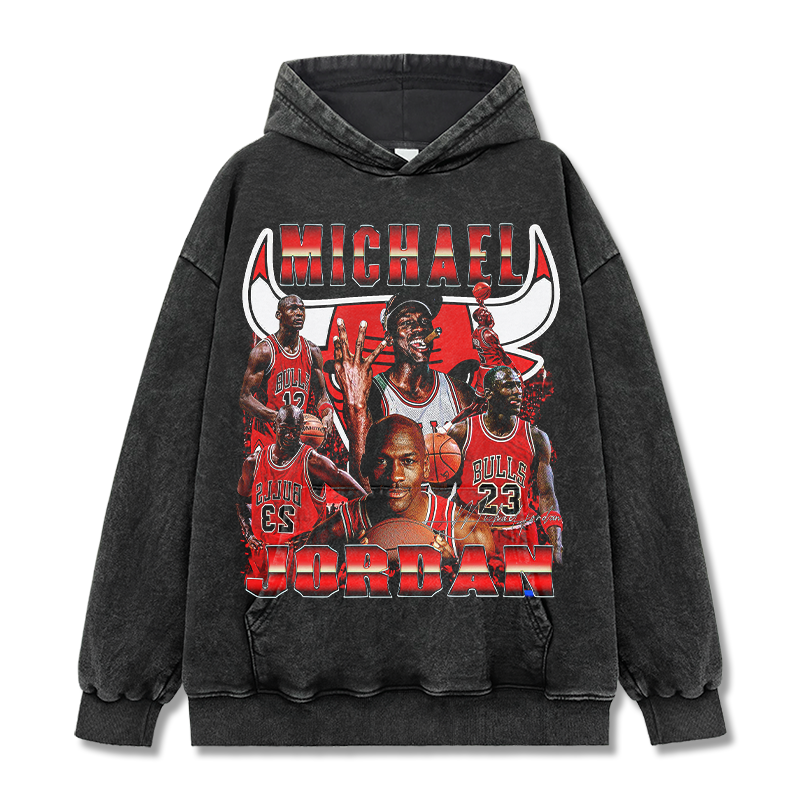 MICHAEL JORDAN VINTAGE HOODIE · PAINT