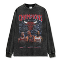 MICHAEL JORDAN LONG SLEEVE – שחור שטוף