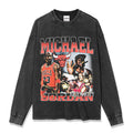MICHAEL JORDAN LONG SLEEVE – שחור שטוף
