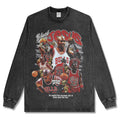 MICHAEL JORDAN LONG SLEEVE – שחור שטוף