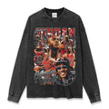 MICHAEL JORDAN LONG SLEEVE – שחור שטוף