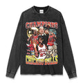 MICHAEL JORDAN LONG SLEEVE – שחור שטוף