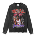 MICHAEL JORDAN LONG SLEEVE – שחור שטוף