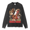 MICHAEL JORDAN LONG SLEEVE – שחור שטוף