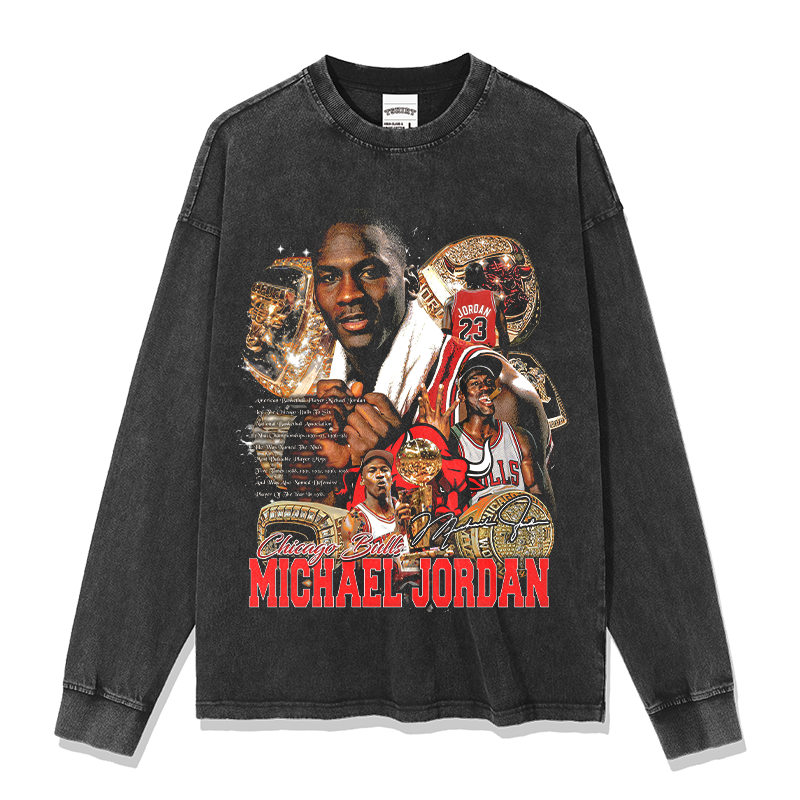 MICHAEL JORDAN LONG SLEEVE · DRAFT NIGHT