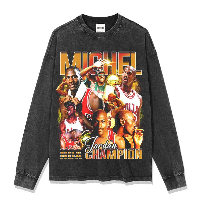 MICHAEL JORDAN LONG SLEEVE · GAME 7
