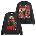 MICHAEL JORDAN LONG SLEEVE – שחור שטוף