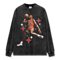 MICHAEL JORDAN LONG SLEEVE – שחור שטוף