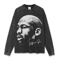 MICHAEL JORDAN LONG SLEEVE – שחור שטוף