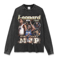 KAWHI LEONARD LONG SLEEVE – שחור שטוף