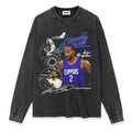 KAWHI LEONARD LONG SLEEVE – שחור שטוף