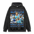 KEVIN DE BRUYNE VINTAGE HOODIE – שחור שטוף