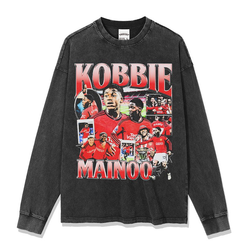 KOBBIE MAINOO LONG SLEEVE – שחור שטוף