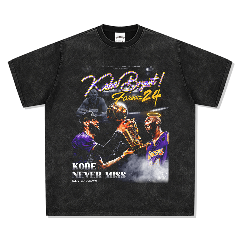 KOBE BRYANT & LEBRON JAMES – שחור שטוף