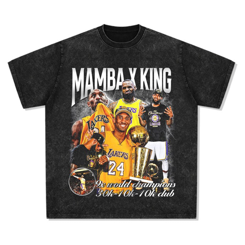 KOBE BRYANT & LEBRON JAMES – שחור שטוף