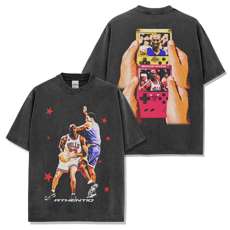 KOBE BRYANT & MICHAEL JORDAN – שחור שטוף