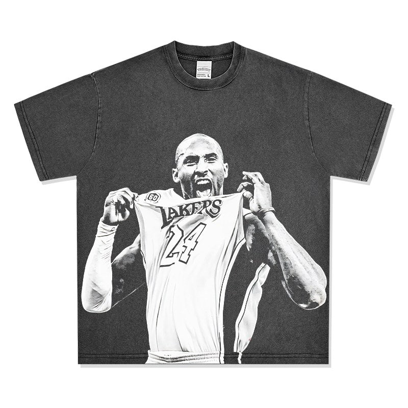 KOBE BRYANT VINTAGE TEE · NOTHING BUT NET