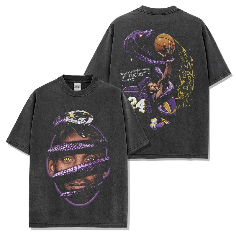 KOBE BRYANT VINTAGE TEE · HALL OF FAME