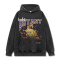 KOBE BRYANT VINTAGE HOODIE – שחור שטוף